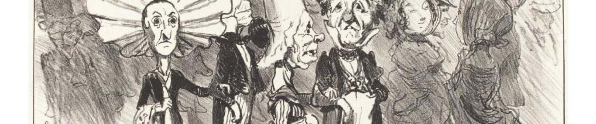 Näitus "Karikatuuri isa. Daumier’ looming Paul R. Firnhaberi kogust"